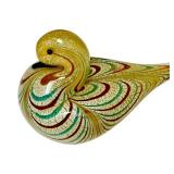 PTRY - Murano Vetro Artistico Hand-Blown Glass Duck Figurine