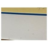 LLBR - Signed K. Berg Framed Sailboat Print