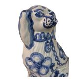LLSTR - M.A. Hadley Pottery Staffordshire Style Dog Figurine