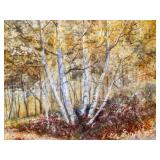 Framed Original Watercolor by Gerald Korte