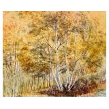 Framed Original Watercolor by Gerald Korte