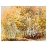 Framed Original Watercolor by Gerald Korte