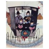 LLSTR - Set of 3 Signed Moses Buckley Framed Prints