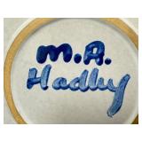 PTRY - Set of 4 M.A. Hadley Pottery 11-Inch Dinner Plates Hand Painted
