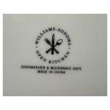 PTRY - Williams-Sonoma Chef Series Plate Set - 12 Dinner Plates and 11 Salad Plates "Chef Christian"