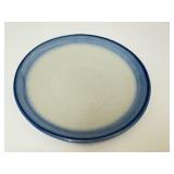 PTRY - Set of 8 M.A. Hadley 6-Inch Bread Plates with Blue Trim