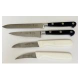 PTRY - Set of 4 Assorted Wüsthof and Henckels Kitchen Knives