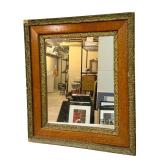 LLSTR - Antique Wall Mirror with Ornate Gilt Frame
