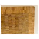 PTRY - 15" x 12" End Grain Wood Cutting Board, 1.5" Thick