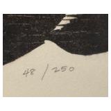 LLSTR - "Moose" by Betsy Bowen Signed Limited Edition Framed Print