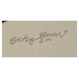 LLSTR - "Moose" by Betsy Bowen Signed Limited Edition Framed Print