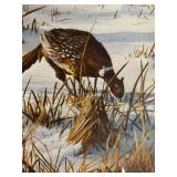 LLSTR - Pair of Framed Limited Edition Pheasant Prints by Kevin Daniel and Terry Redlin