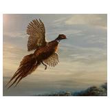 LLSTR - Pair of Framed Limited Edition Pheasant Prints by Kevin Daniel and Terry Redlin