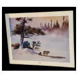 LLSTR - Howard Sivertson Signed Print Snow Squall Limited Edition