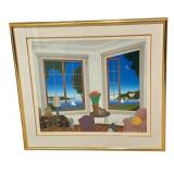 LL - Serigraph Titled "North Shore" by American Artist Thomas McKnight