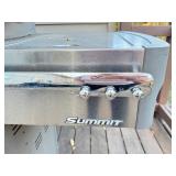 D - Weber Summit Stainless Steel Gas Grill with Cover and Accessories