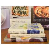 K - Collection of 6 French Cookbooks with Tartlet Pan Set