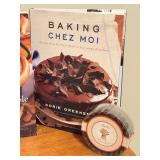 K - Collection of 6 French Cookbooks with Tartlet Pan Set