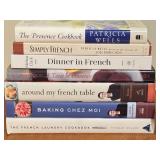 K - Collection of 6 French Cookbooks with Tartlet Pan Set