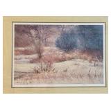 LL - Richard Thompson Signed Limited Edition Print Les Canadiens