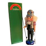 D - Vintage Erzgebirge Nutcracker Angler 1975 with Box