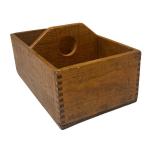 PTRY - Vintage Wooden Yeast Crate with Center Divider