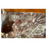 K - Pair of Waterford Crystal Star Taper Candle Holders, 2.25 Inch