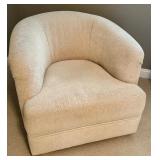 MBR - Vintage Modern Upholstered Barrel Chair