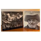 D - Set of 2 Ansel Adams Photography Books: Yosemite and the High Sierra & An Autobiography
