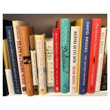 D - Large Collection of Hardcover and Softcover Books Assorted Authors and Genres