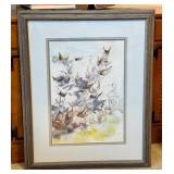 D - Framed Original Watercolor by Gerald Korte
