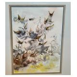 D - Framed Original Watercolor by Gerald Korte