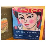 D - Art and Photography Book Collection Featuring Monet, Picasso, and French Paintings