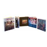 D - Art and Photography Book Collection Featuring Monet, Picasso, and French Paintings