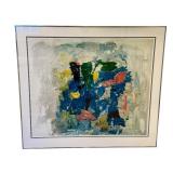 MBR - Philip Guston Abstract Framed Print