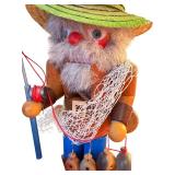 D - Christian Ulbricht West Germany Nutcracker Fisherman Figure