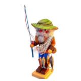 D - Christian Ulbricht West Germany Nutcracker Fisherman Figure
