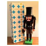 D - Vintage Erzgebirge German Nutcracker Chimney Sweep with Box