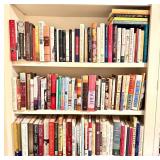 D - Large Collection of Fiction and Nonfiction Hardcover Books