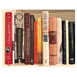 D - Large Collection of Fiction and Nonfiction Hardcover Books