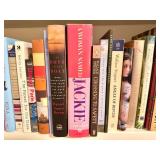 D - Large Collection of Fiction and Nonfiction Hardcover Books