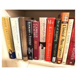 D - Large Collection of Fiction and Nonfiction Hardcover Books