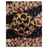 LL - St. John Evening by Marie Gray Zebra Jacket and Skirt Set, Size 10