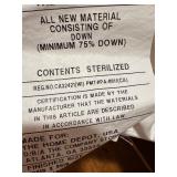 LLBR - The Company Store King Size White Down Comforter