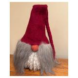 LL - Decorative Wool Gnome Decor with Red Hat