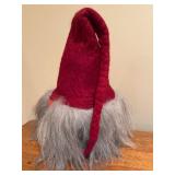 LL - Decorative Wool Gnome Decor with Red Hat