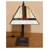 LL - Mission Style Stained Glass Table Lamp