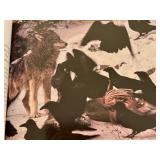 LLO - Brother Wolf and Chased by the Light by Jim Brandenburg - Set of 2 Hardcover Books