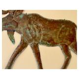 LLBR - Copper Moose Wall Hanging Art