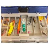 LLO - Plano Tackle Box with Assorted Fishing Gear and Lures